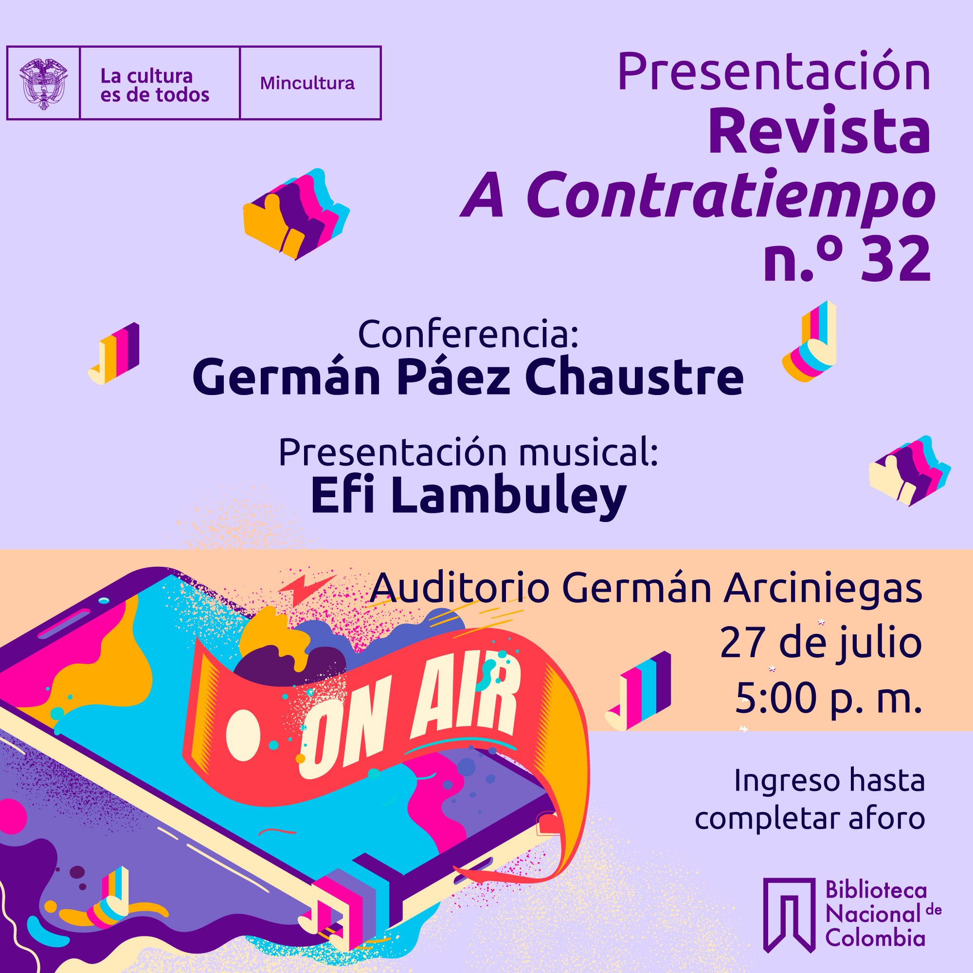 Presentación revista A contratiempo N°32